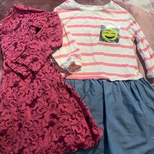 Two toddler dresses!! XS and 4